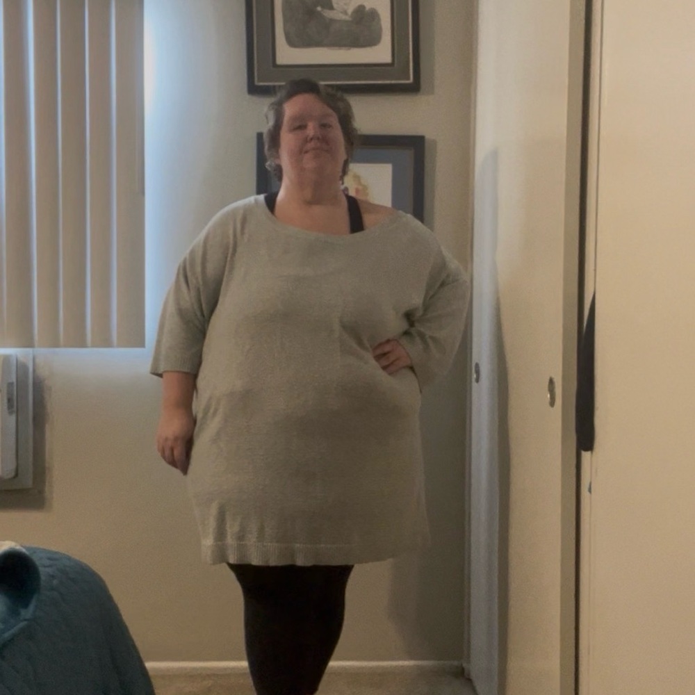 Torrid Gray Knit Sweater
